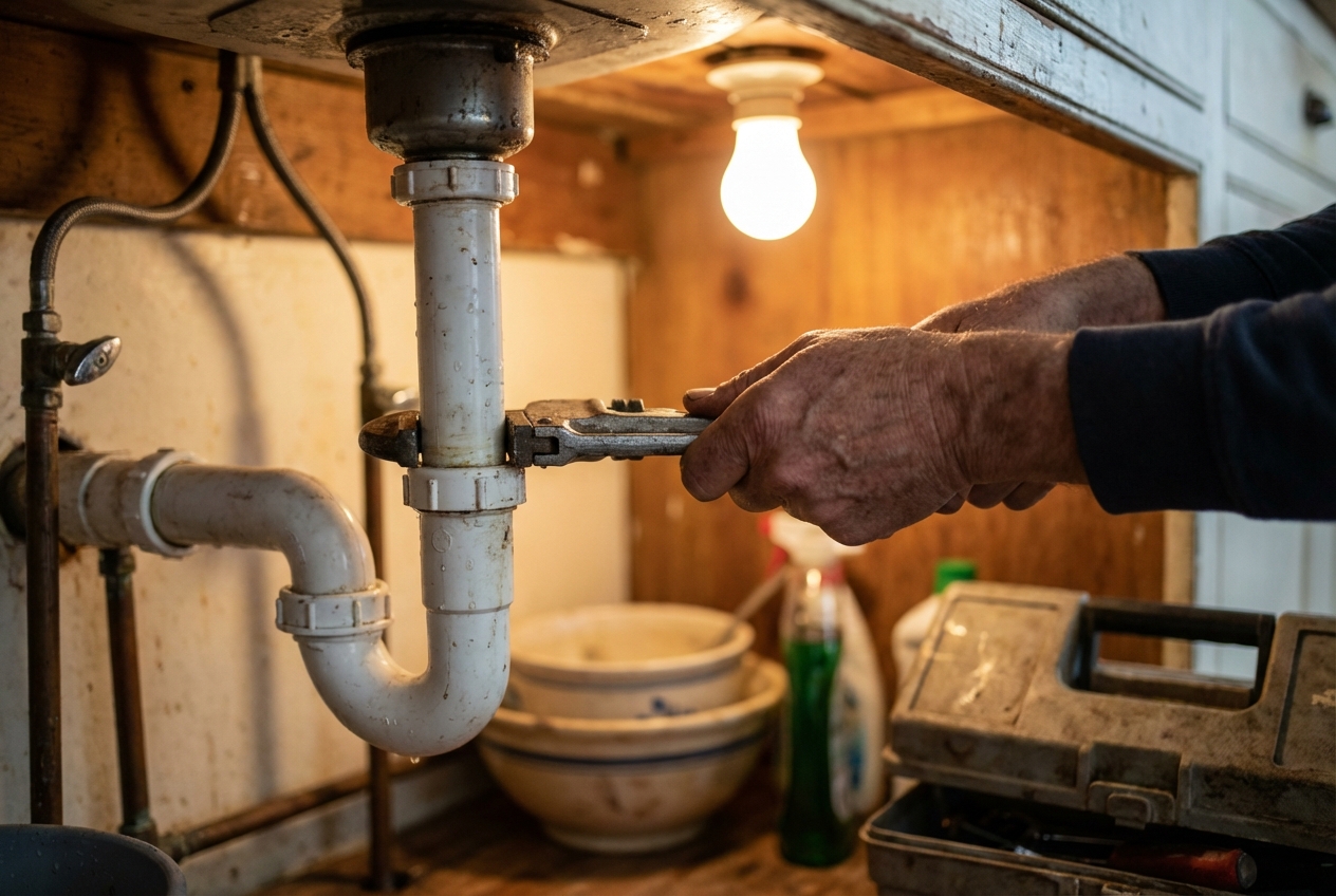 Débouchage d'évier, lavabo et douche à Perpignan